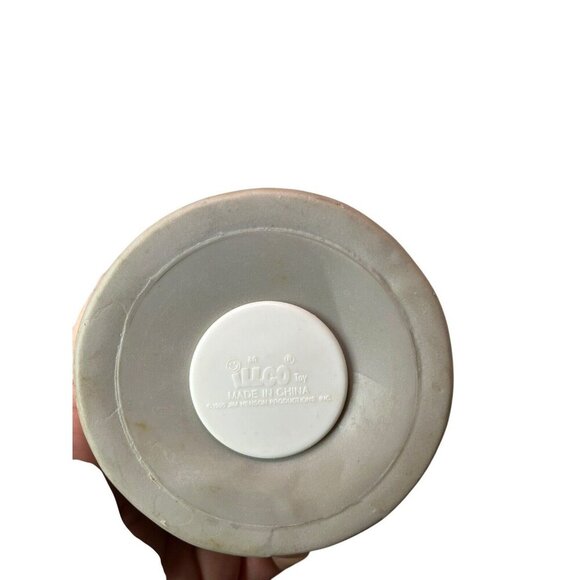 Vintage 1990 Oscar The Grouch Piggy Bank Trash Can Go Away Sesame Street illco - Picture 7 of 11